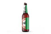 Amber Glass Beer Bottle Mockup, a Product Mockup by Green Art (Thumbnail 3 of 5)