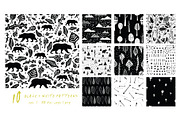 Woodlands | Seamless Patterns, a Pattern Graphic by The Collective Studio (Thumbnail 7 of 9)