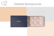Rectangular Sliding Box Mockup, a Packaging Mockup by Sheikhadesign (Thumbnail 3 of 11)