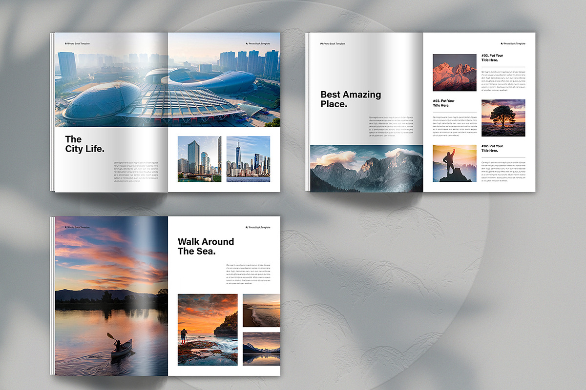 The Photo Book Layout Template, a Brochure Template by Spark_Creative (Photo 11 of 12)