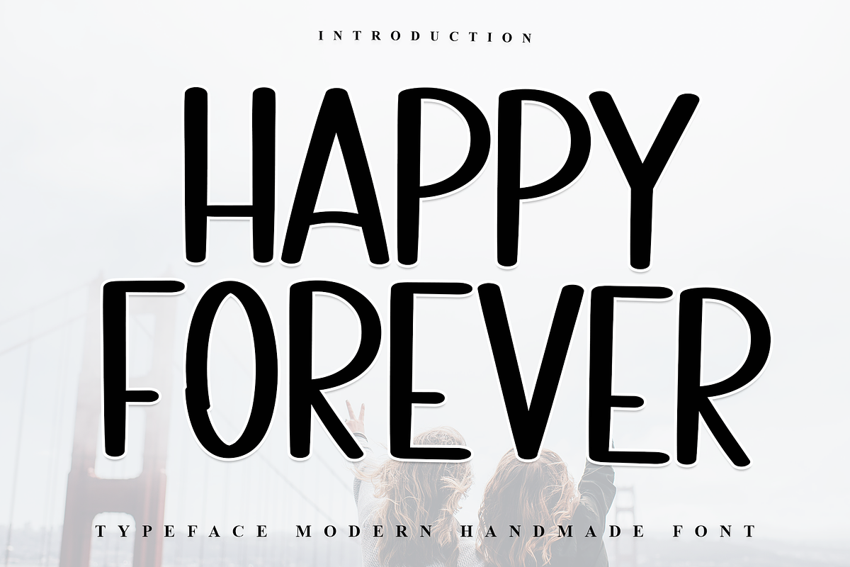 Happy Forever, a Sans Serif Font by InermediaSTUDIO (Photo 1 of 7)