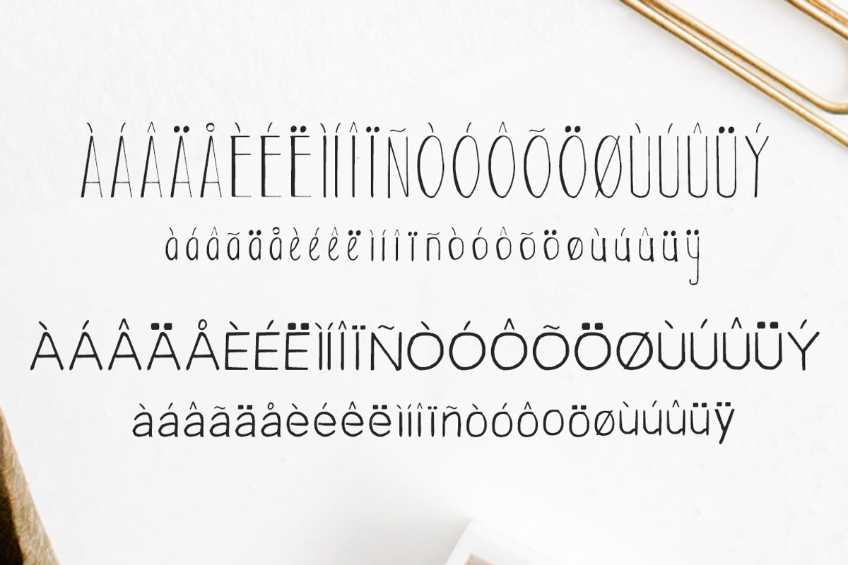 Habel Handmade Duo Font preview 7