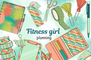 Fitness Girl Planning Collection