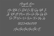 Angela Love Script & Sans, a Sans Serif Font by Fargun Studio (Thumbnail 13 of 18)