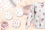 Autumn Floral Watercolor Clipart, a Decorative Illustration by LenArt (Thumbnail 14 of 18)