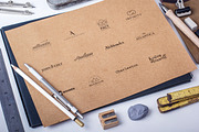 120 Minimal Typography Logos Bundle, a Branding & Logo Template by XpertgraphicD (Thumbnail 4 of 9)