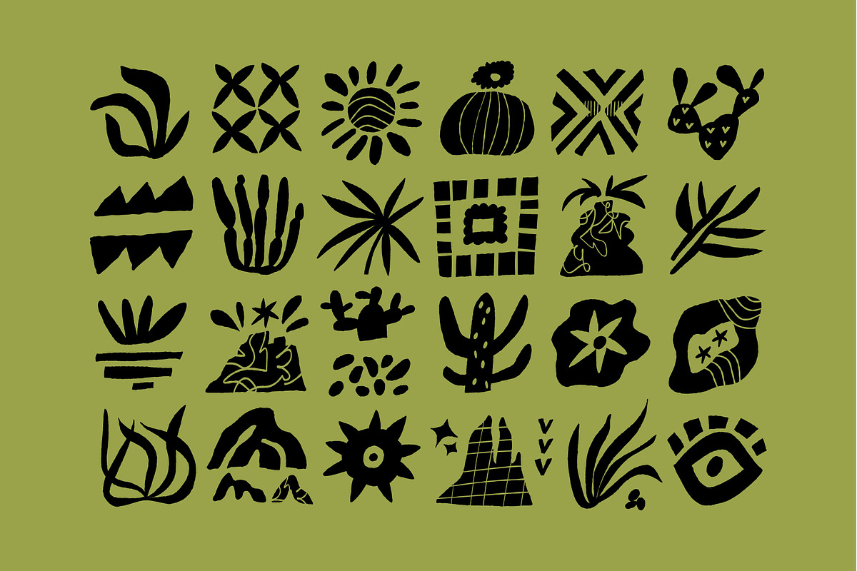 Texas Clipart | Hand Drawn Shapes, a Decorative Illustration by Favete Art (Photo 8 of 23)