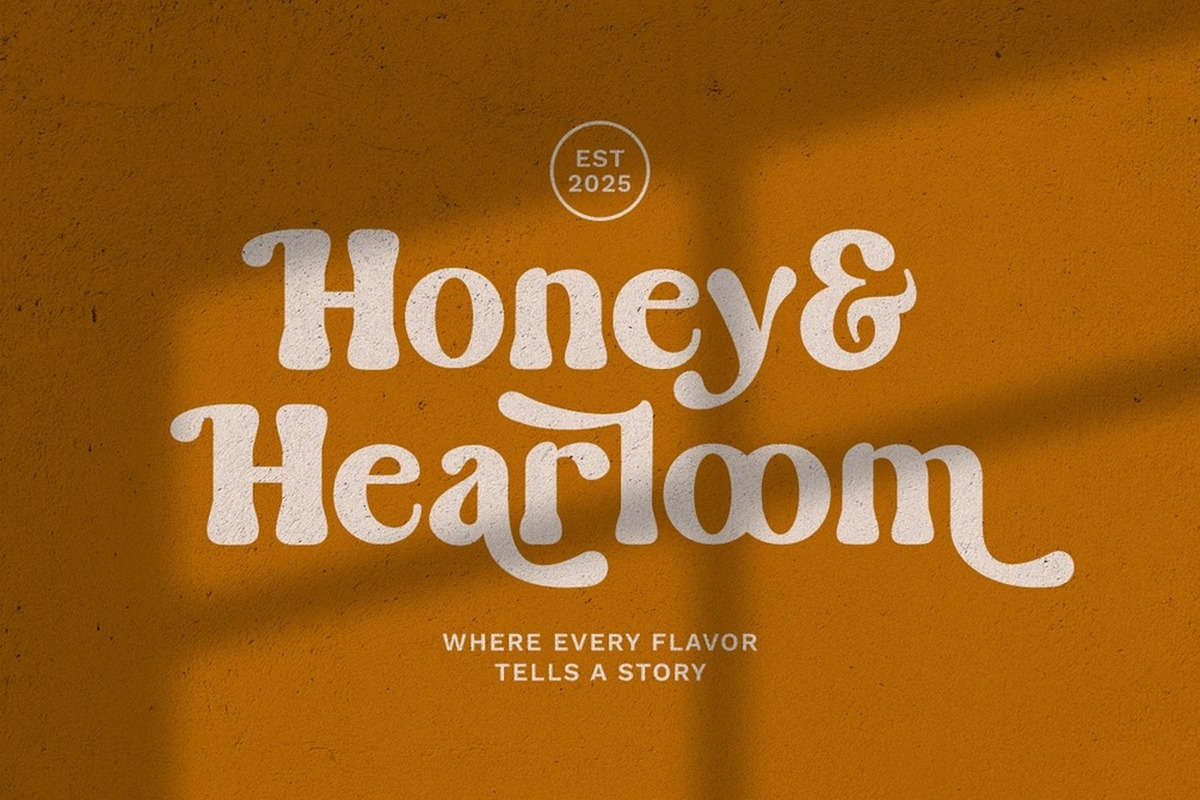 Camstey – Groovy Display, a Script Font by Muwatta Studio (Photo 4 of 8)