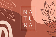 Natura | Modern Graphics Set, a Background Graphic by Studio Fevrier (Thumbnail 1 of 11)