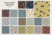 Nature Motifs: 60 Seamless Patterns, a Pattern Graphic by Veyla (Thumbnail 6 of 21)