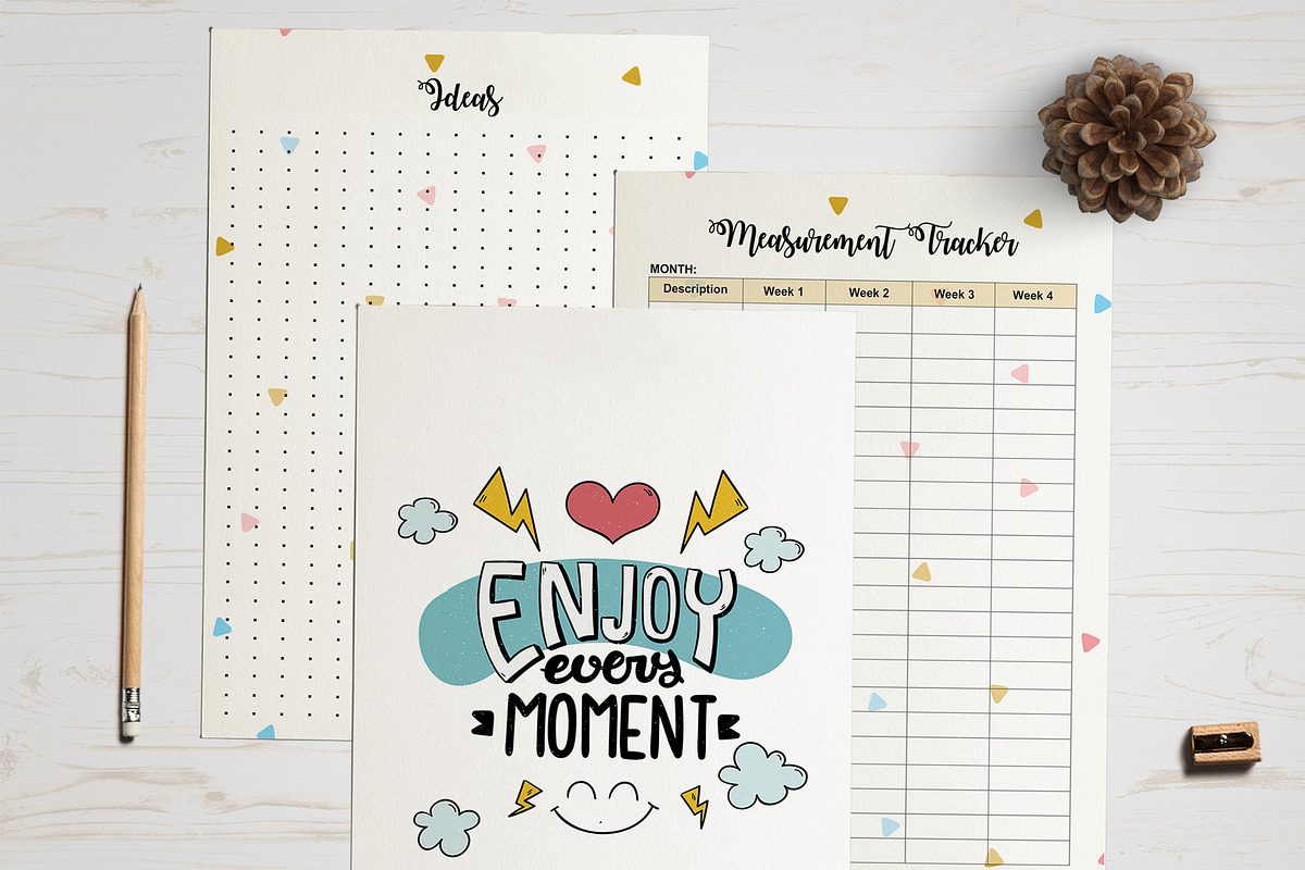 Health & Fitness Planner, a Templates & Theme by Wow Designs (Photo 8 of 10)