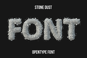 Stone Dust Font