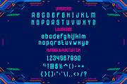 Cryonex Scifi Font, a Font by PutraCetol Studio (Thumbnail 5 of 6)
