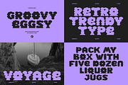 SALE! GROOVY RETRO - Font Bundle, a Sans Serif Font by GroovyFontCo (Thumbnail 14 of 16)