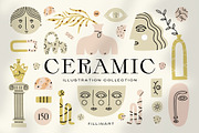 Ceramic — illustration collection, a Decorative Illustration by adwintash (Thumbnail 1 of 20)