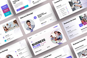 Business Plan Presentation Template, a Presentation Template by MightyDesign (Thumbnail 1 of 8)
