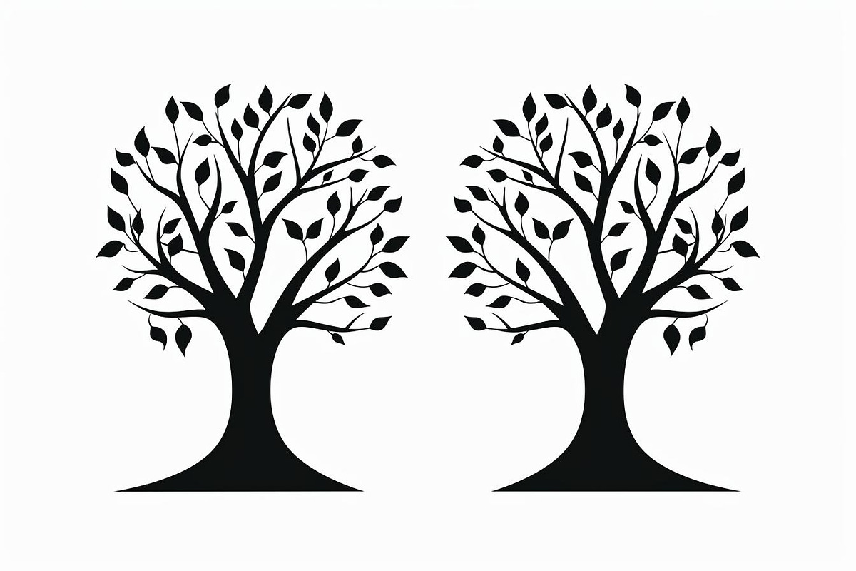 Elegant Tree Silhouette Bundle, an Illustration by Designs_River (Photo 9 of 9)