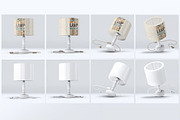 Table Lamp Mock-Up, a Product Mockup by DesignRushMarket (Thumbnail 1 of 5)