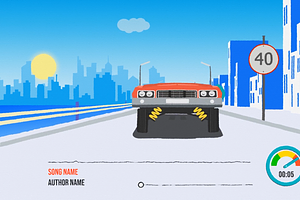 Lowrider Music Visualizer