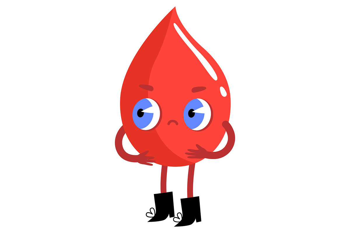 Blood Drop Characters Clipart Medic, a Healthcare Illustration by the_myro (Photo 11 of 14)
