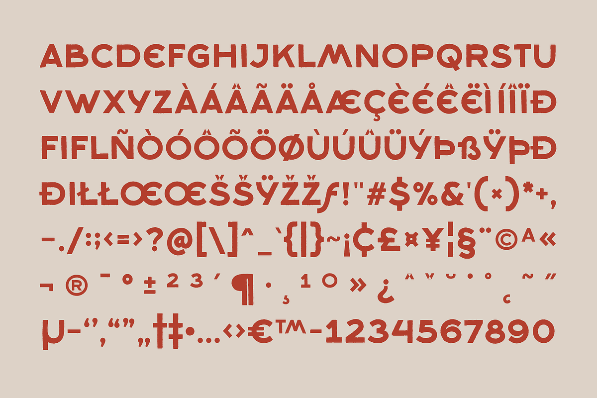SFC Montera Classic, a Sans Serif Font by Skilline Supply Co. (Photo 4 of 6)