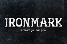 Ironmark – Bold Retro Letterpress