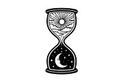 Celestial Sun Moon Hourglass Bundle, an Illustration by Gaye Art (Thumbnail 22 of 31)