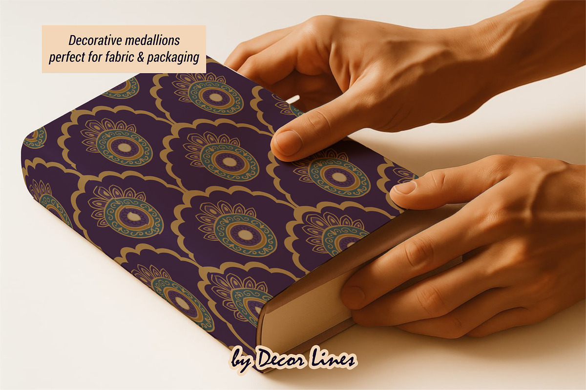 Midnight Saffron, a Decorative Illustration by Decor Lines (Photo 5 of 10)