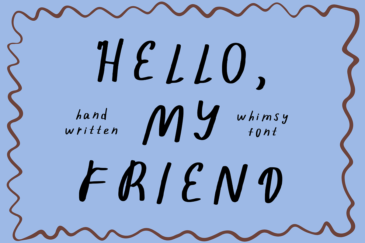 Quirky Elegant Hand-Lettered Font, a Handwritten Font by Ashiya Pixel (Photo 11 of 11)