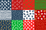 Hand Drawn Christmas Patterns I, a Pattern Graphic by Sinziana Romanescu (Thumbnail 2 of 4)