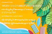 Tropical Trail Script, a Script Font by Beck McCormick (Thumbnail 10 of 10)