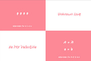My Little Secret - Handwritten Font, a Sans Serif Font by erlosDESIGN (Thumbnail 10 of 10)