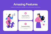 Animated Work & Productivity Flat, a Work Illustration by Creative Stall (Thumbnail 2 of 4)
