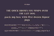 Brangkos A Wave Serif Typeface, a Serif Font by AuthenType (Thumbnail 9 of 13)