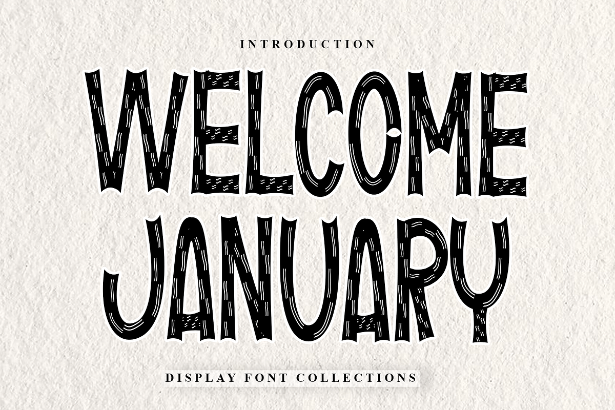 Welcome January, a Script Font by FreshTypeINK (Photo 1 of 8)