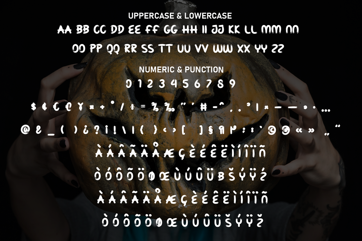 Spooky Things | Script Font, a Script Font by Scratchones (Photo 5 of 8)