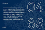 Corwine 3D, a Sans Serif Font by Craft Supply Co. (Thumbnail 6 of 8)