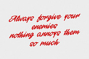 Cerfie Script Handmade Font, a Script Font by Maulana Creative (Thumbnail 2 of 7)