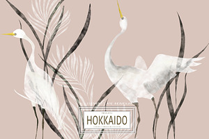 Hokkaido, Luxury Chinoiserie Pattern