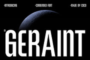 CS Geraint – Condensed Font, a Sans Serif Font by Craft Supply Co. (Thumbnail 1 of 8)
