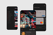 Spes Dark Food Delivery App UI Kit, an UI Kit Template by uicube (Thumbnail 2 of 6)