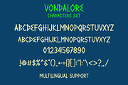 VT Vondalore Sharpness Brush Font, a Handwritten Font by ViactionType (Thumbnail 7 of 10)