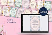 Surprise Birthday Party Invitations, a Templates & Theme by TemplateCastleStore (Thumbnail 8 of 9)