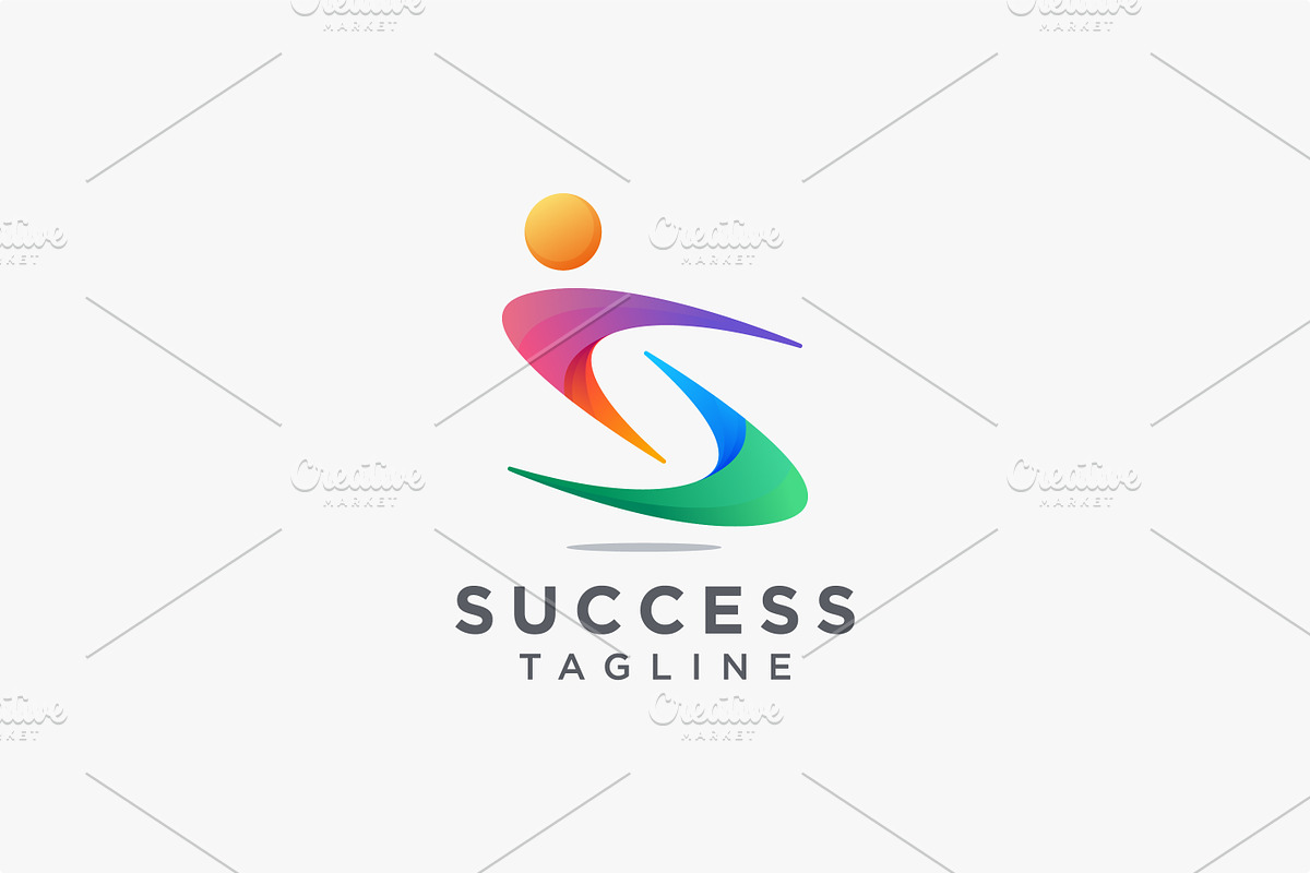 Abstract Modern Letter S logo, a Branding & Logo Template by DOMHOUZE