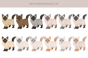 Neva Masquerade cat, an Animal Illustration by pet design shop (Thumbnail 4 of 6)