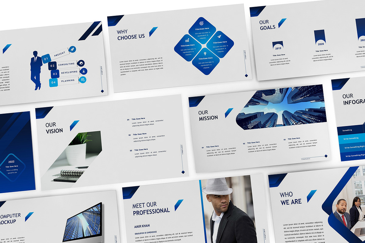 Companic Powerpoint Template, a Presentation Template by Incools Stokie (Photo 5 of 9)