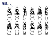 Lava Lamp, an Object Graphic by AnkaDrozd (Thumbnail 4 of 7)