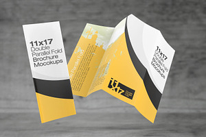 1117 Double Parallel Fold Mockups