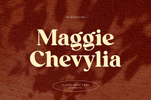 Maggie Chevylia Classic Serif Font