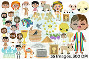 Joseph The Dreamer Clipart, a Person Illustration by Lime & Kiwi Designs (Thumbnail 2 of 2)